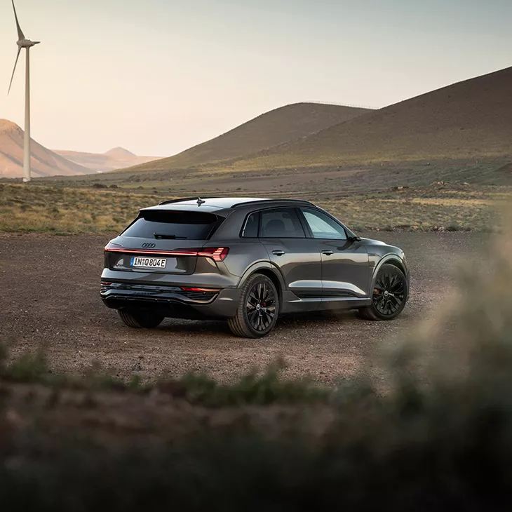 Foto de la oferta un Audi Q8 e-tron Sportback de ocasión y segunda mano. 