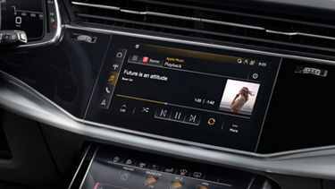 Foto de la tecnología de un Audi de la gama Superpremium de seminuevo.