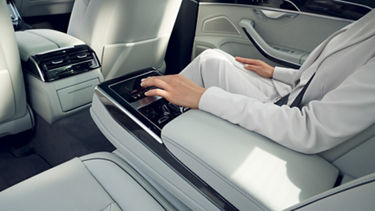 Foto del confort de un Audi de la gama Superpremium de ocasión.