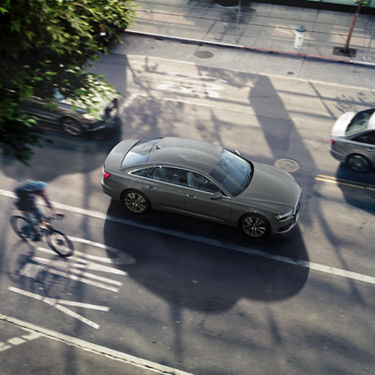 Foto del confort de un Audi A6 de la gama Superpremium de Audi. 