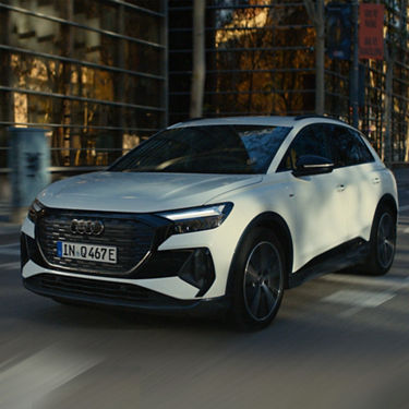 Foto del diseño del SUV Audi Q4 e-tron. 