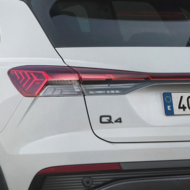Foto de la tracción total quattro del SUV Audi Q3. 