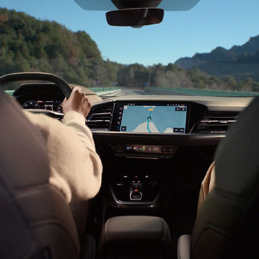 Foto del paquete de asistentes del Audi Q4 e-tron. 