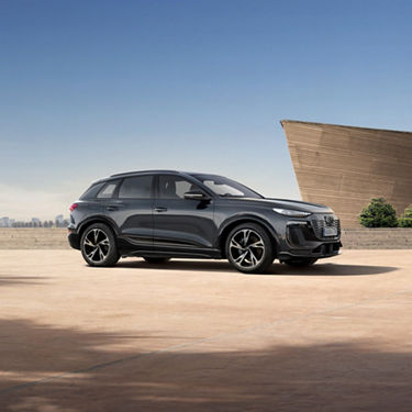 Foto de las llantas de aleación ligera Audi Sport de 19” del Audi Q6 e-tron First Edition.  