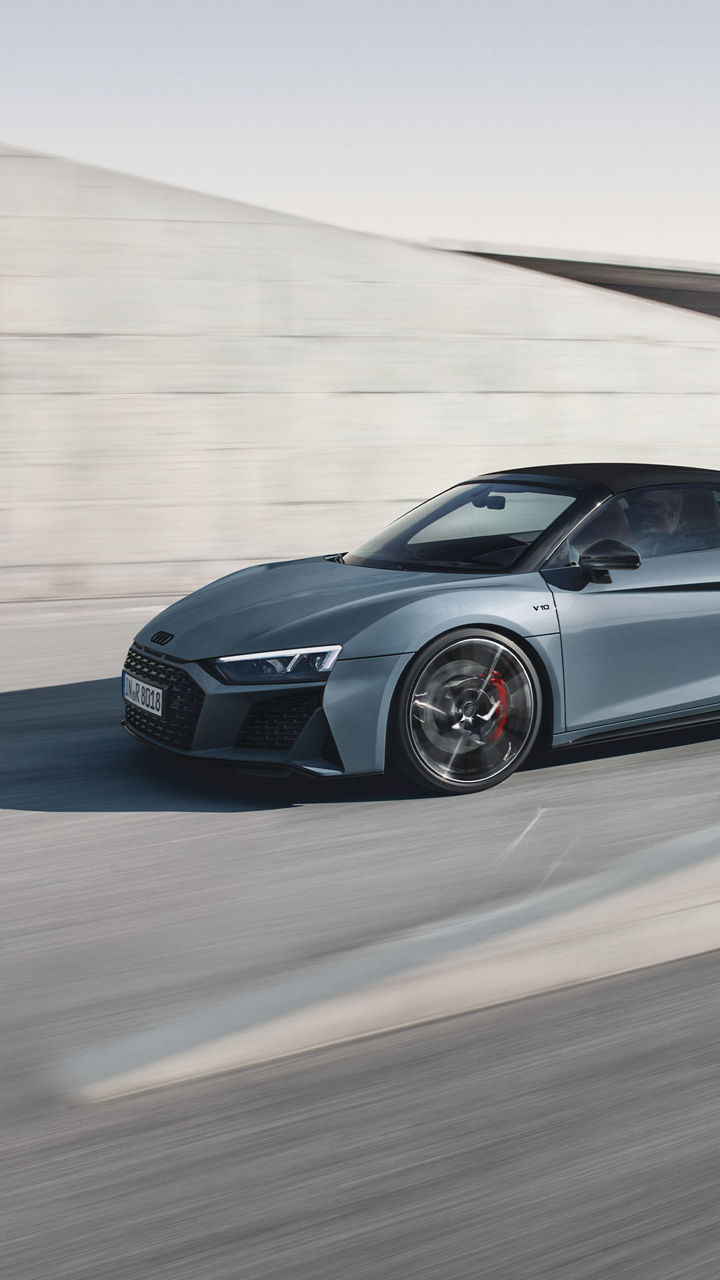 R8 Spyder v10 Performance Seiten Ansicht