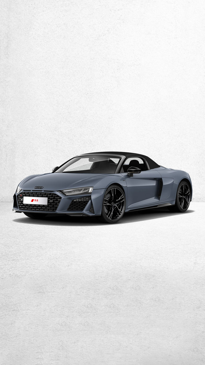 Foto de un Audi R8 Spyder V10 performance RWD en stock y con entrega inmediata.