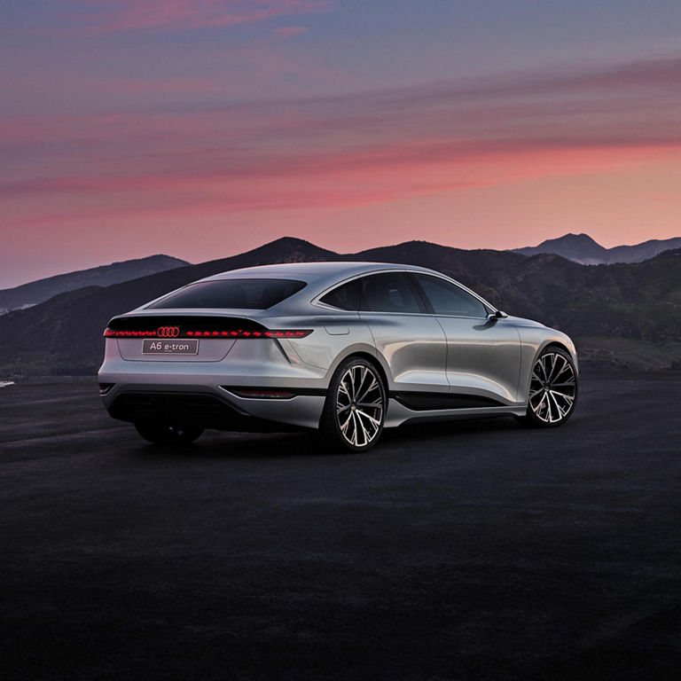 Tecnología de los faros OLED del Audi A6 Avant e-tron 