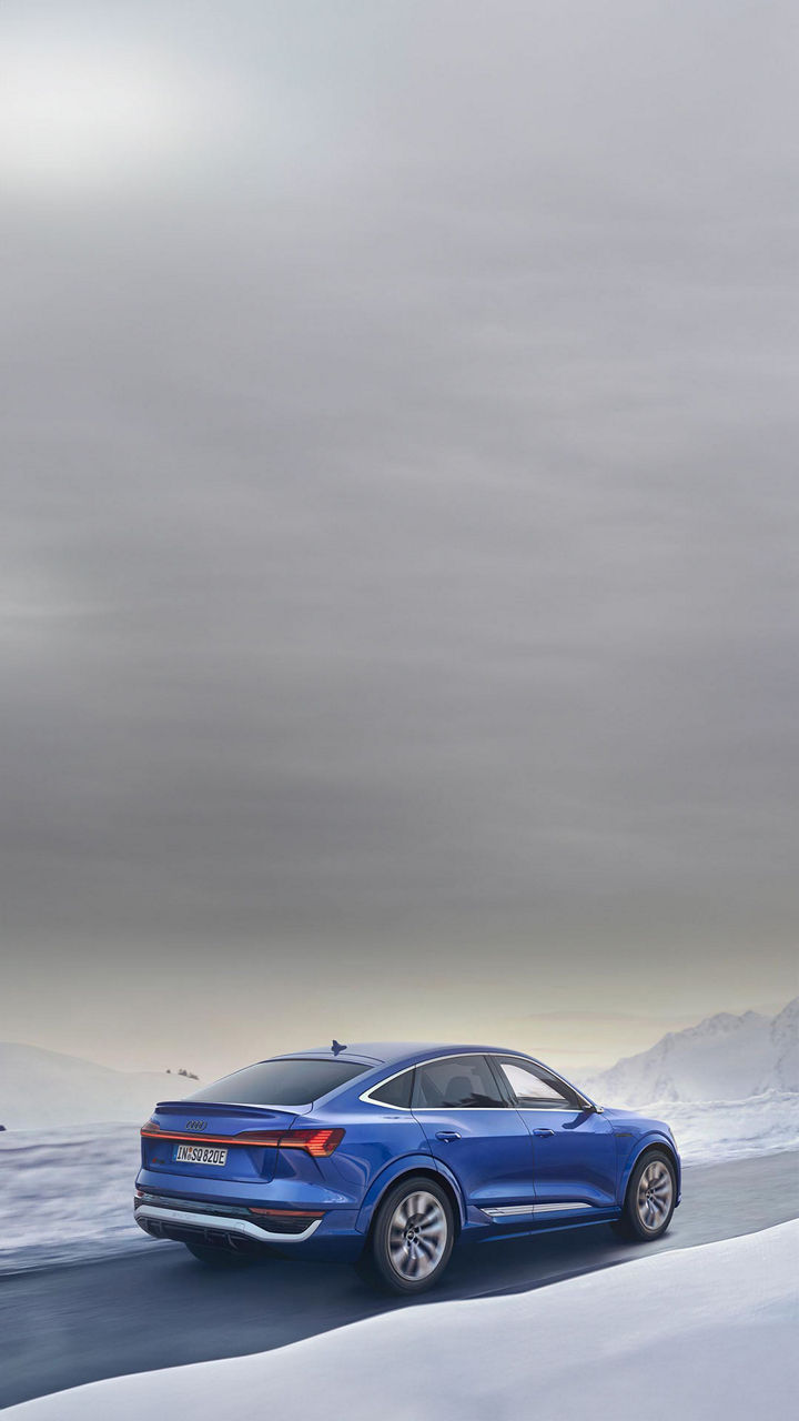 Foto de los neumáticos de invierno de Audi.