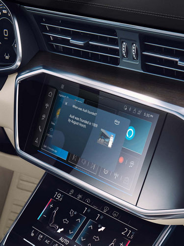 MMI display Audi A6 Saloon
