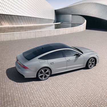 Audi A7 Sportback top view