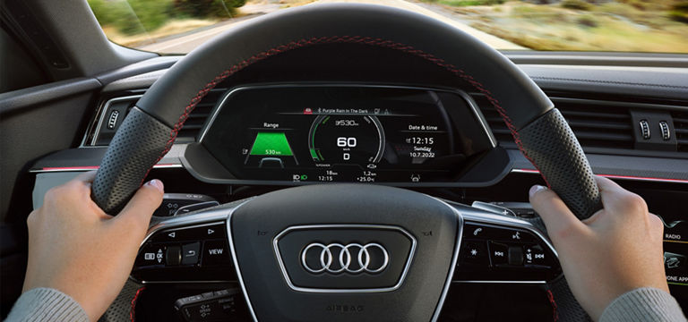 Energy flow display Audi Q8 e-tron