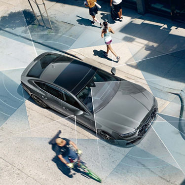 Audi S7 Sportback 最新世代のドライバーアシスタンスシステム