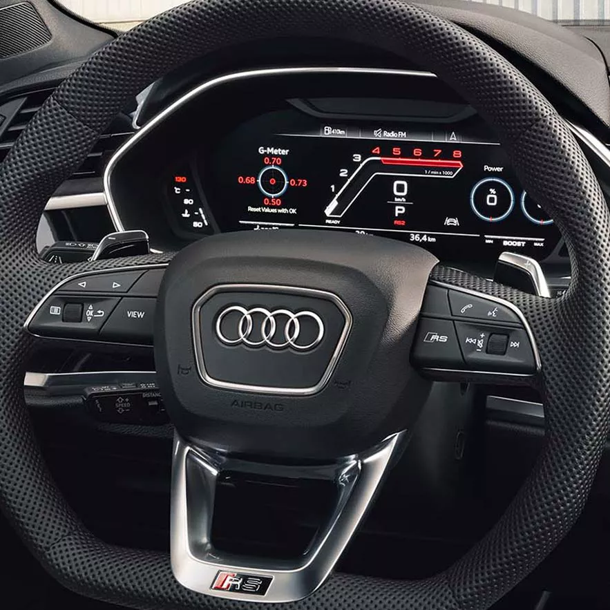 Audi RS Q3 from above