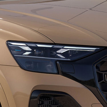 Audi Q8 interior view