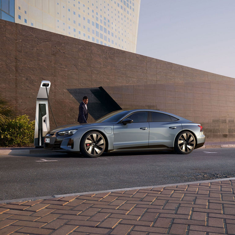 charging station Audi RS e-tron GT