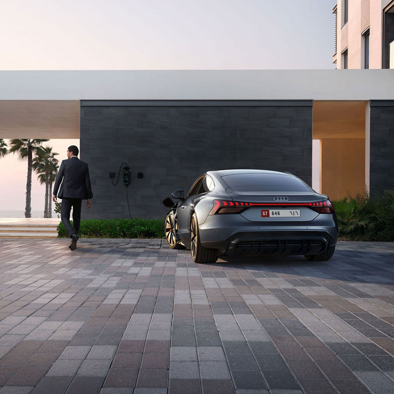 charging station Audi RS e-tron GT