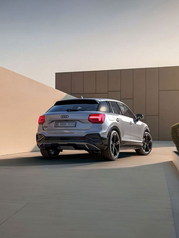 Audi Q2 side rear view