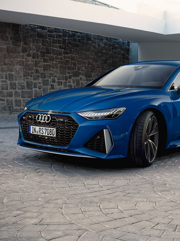 Audi RS 7 Sportback i blå