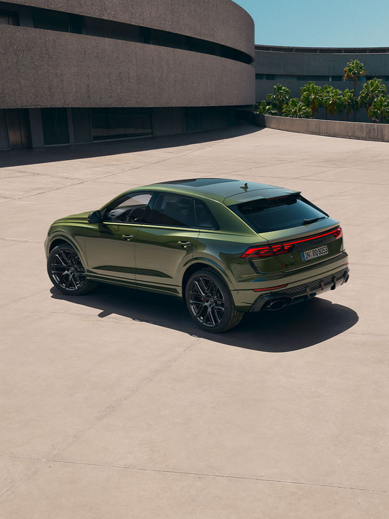 Audi RS Q8 SUV with customised paint finish