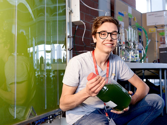 Portrait of Moritz Hamberger.