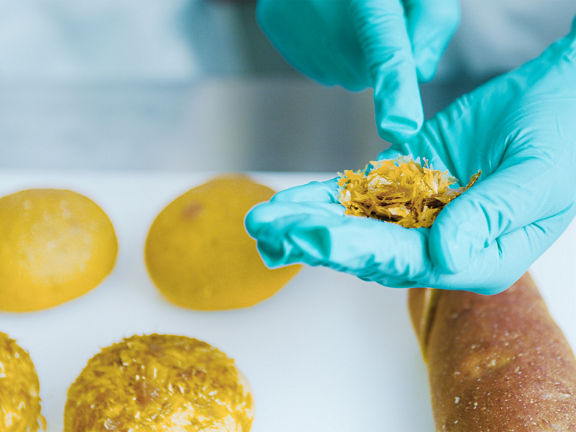 The powder is similar in taste to wheat flour.