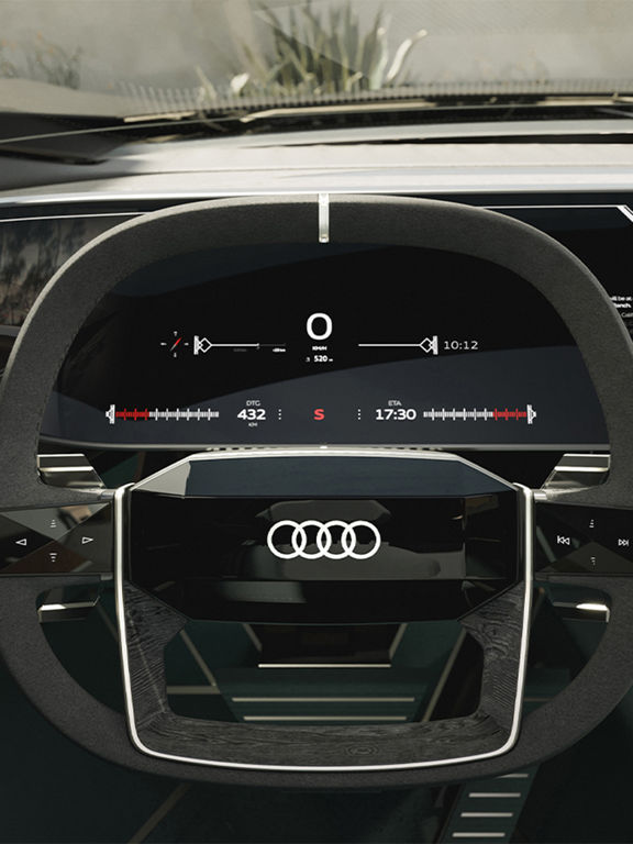Cockpit of the Audi skysphere