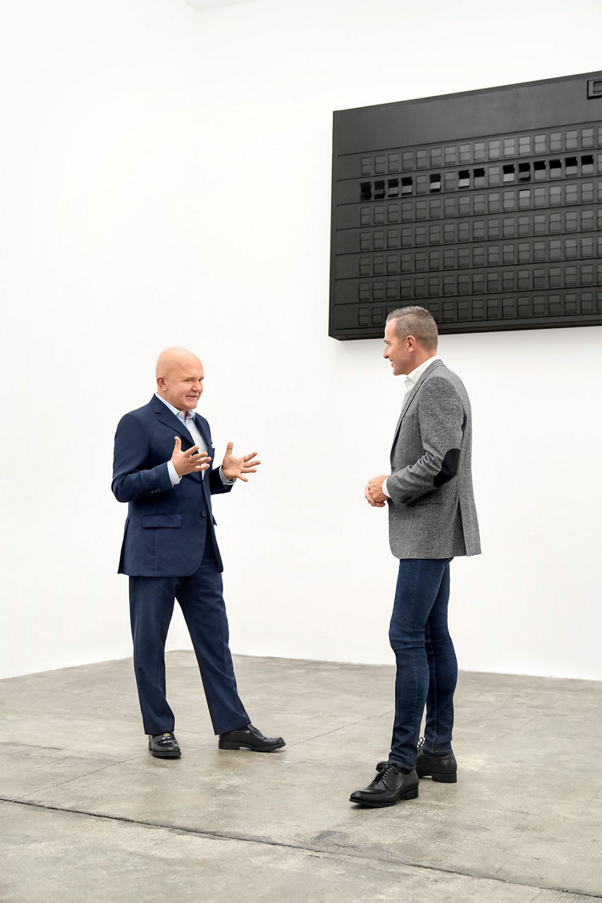 Henrik Wenders s'entretient avec Christian Boros.