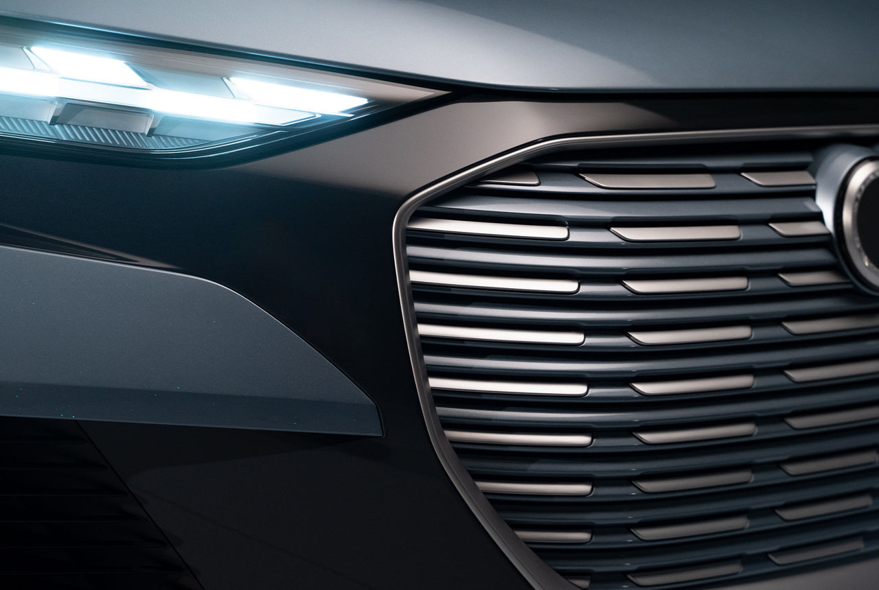 Singleframe des Audi e-tron