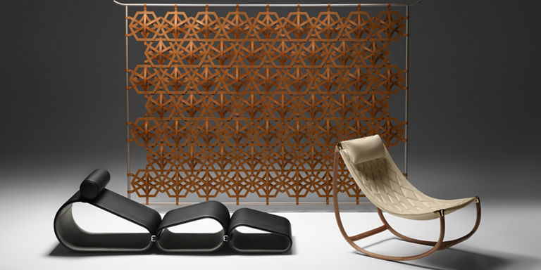La collection de meubles de Louis Vuitton.
