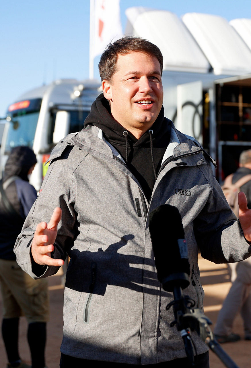 Portrait de Julius Seebach, directeur général d'Audi Sport