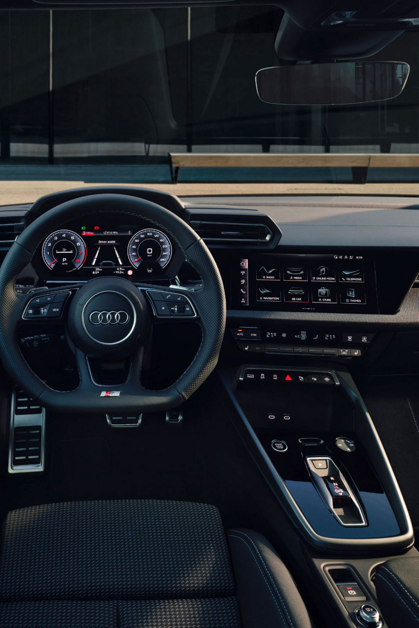 Cockpit of the Audi A3