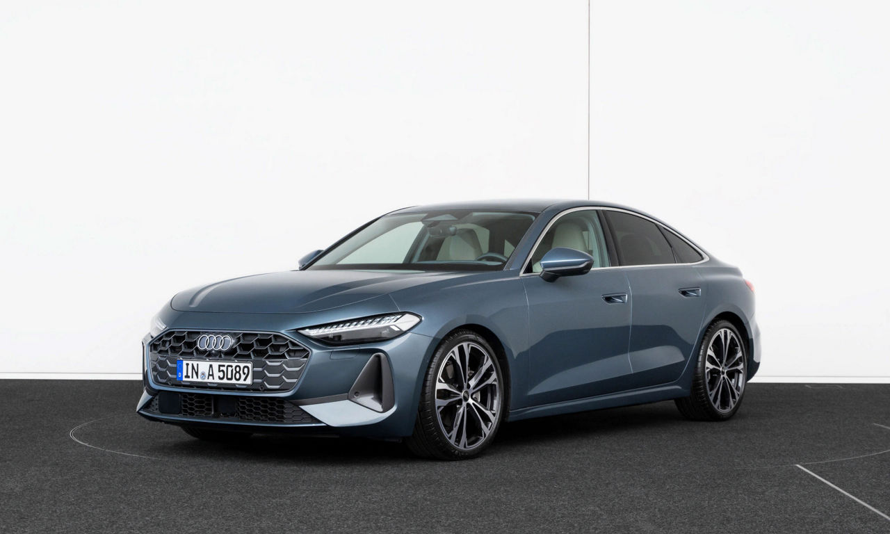 Przód Audi A5.