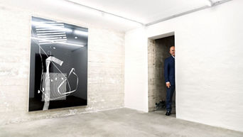 Exhibition space of the collector Christian Boros.