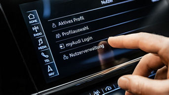 audi touch pad