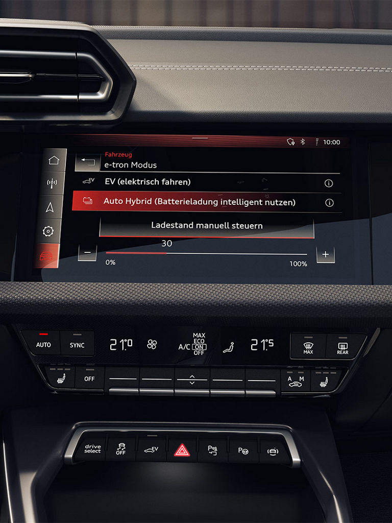 Audi A3 sportback TFSI e innenraum
