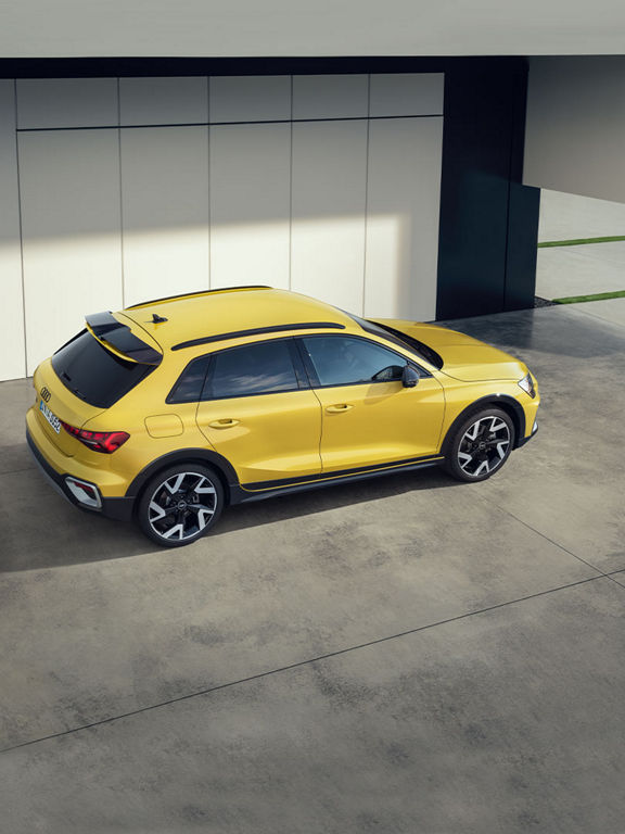 Audi A3 allstreet Ansicht von oben