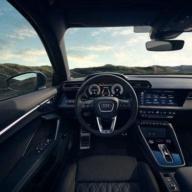 Foto del diseño interior del Audi A3 allstreet. 