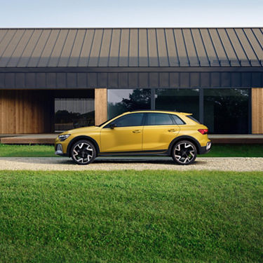 Foto del diseño exterior del Audi A3 allstreet. 