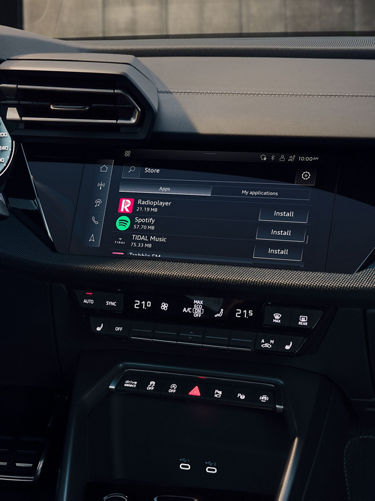Application Store in Ihrem Audi.