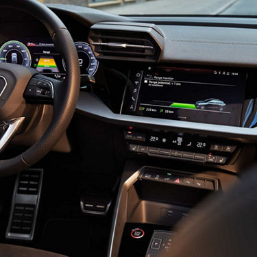 MMI system Audi A3 Sportback TFSI e