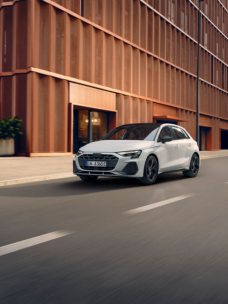 Audi A3 Sportback TFSI e dynamic vue latérale 