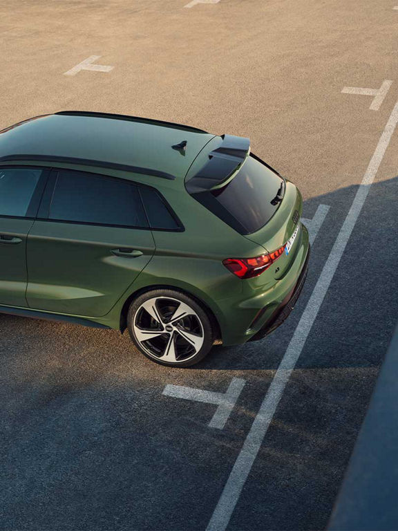 Audi A3 Sportback side view