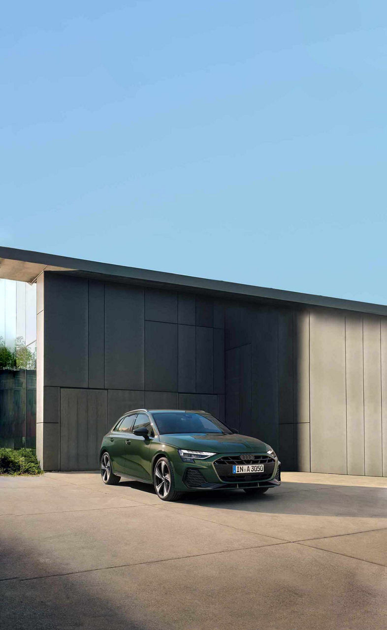 Audi A3 Sportback’in yandan görünümü