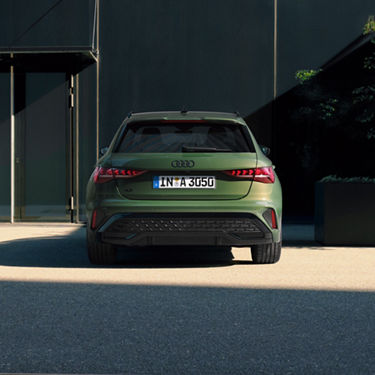 Audi A3 Sportback rear view