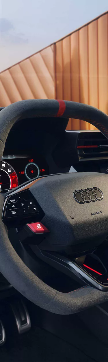 Audi RS 3 Limousine Lenkrad und Cockpit