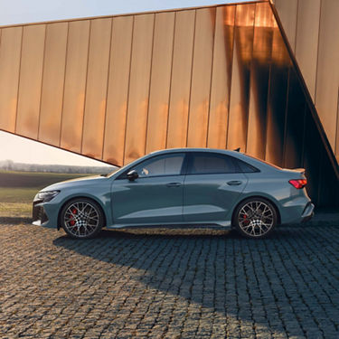 Audi RS 3 saloon side view