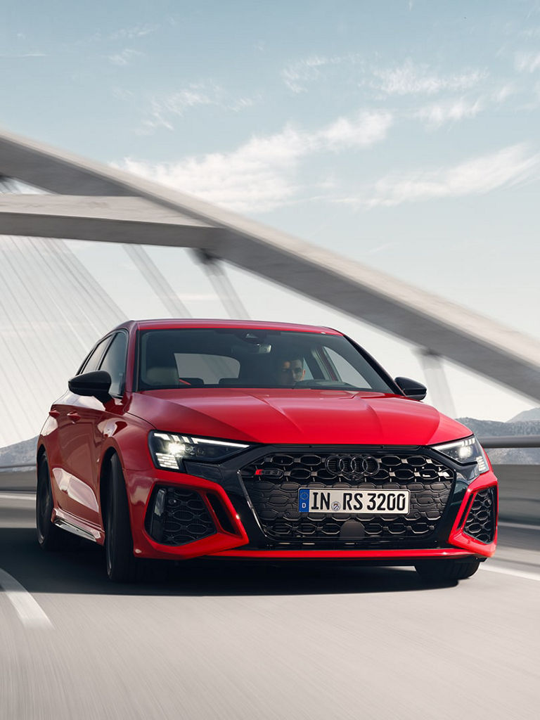 Audi RS 3 Sportback on the move