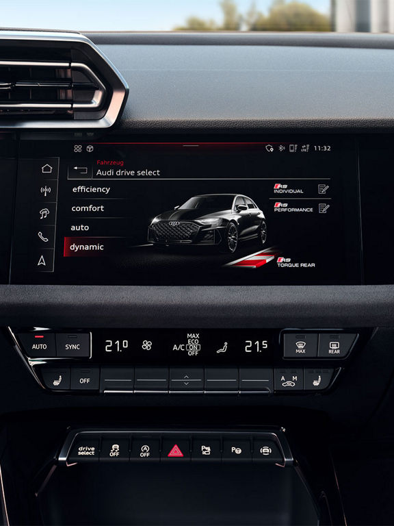Infotainment system of Audi 