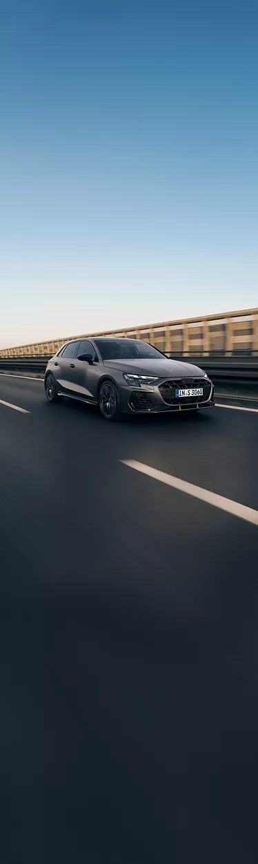 Foto de un Audi S3 Sportback. 