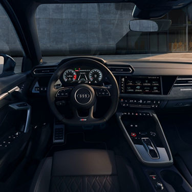 Foto de la conectividad del Audi S3 Sportback. 